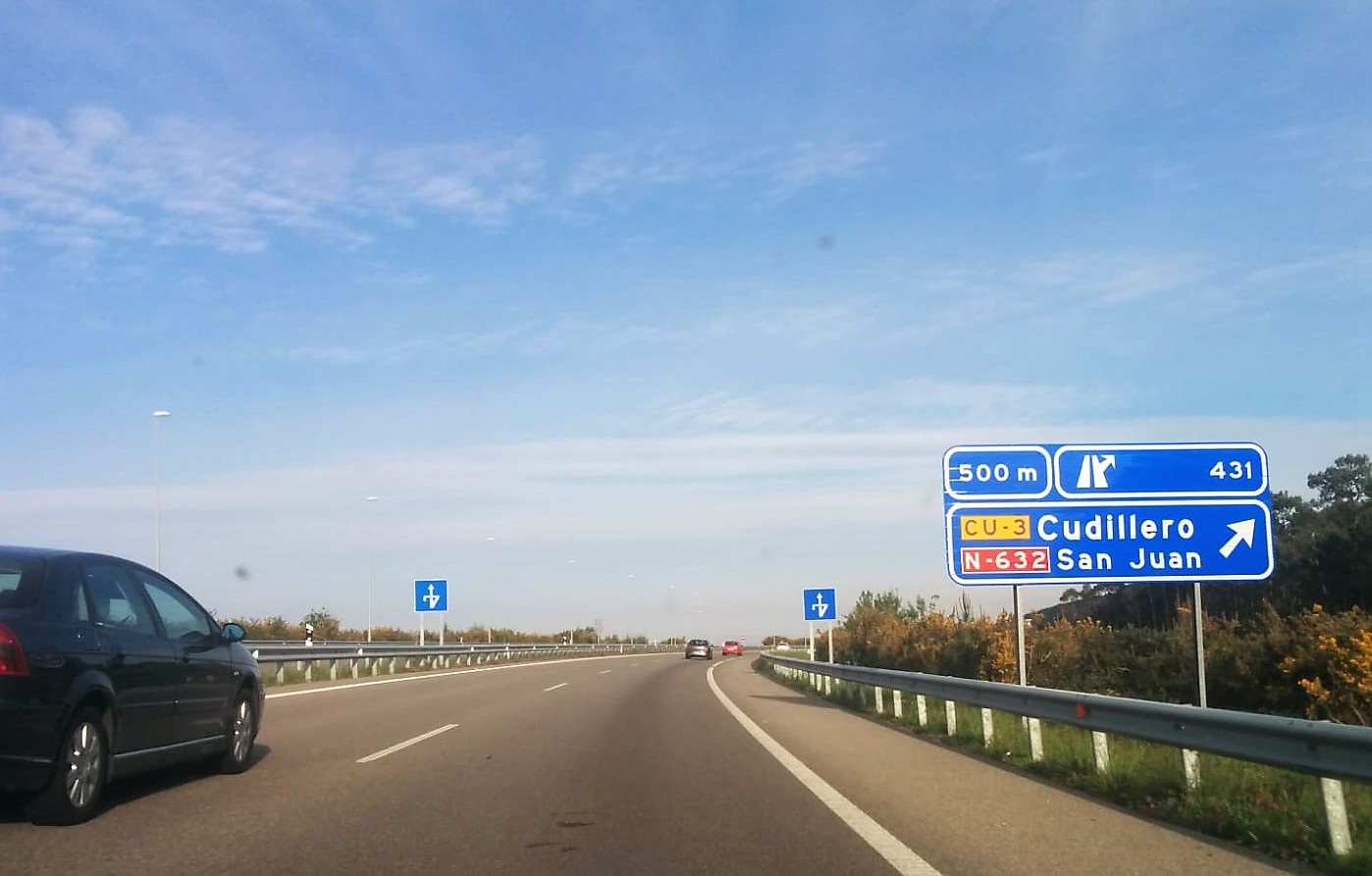 Un tramo de la Autovía del Cantábrico, una de las vías de alta capacidad gratuitas que hay en España. / E.P.