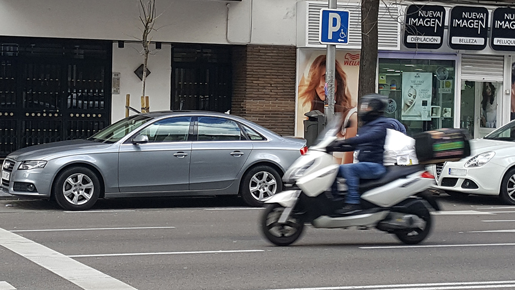Los accidentes de motos alcanzan un elevado número en Segovia. / E.A.