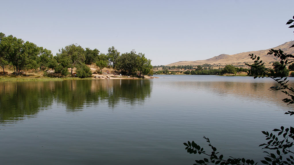 Imagen del embalse del Pontón Alto, en la provincia de Segovia. / Nerea Llorente