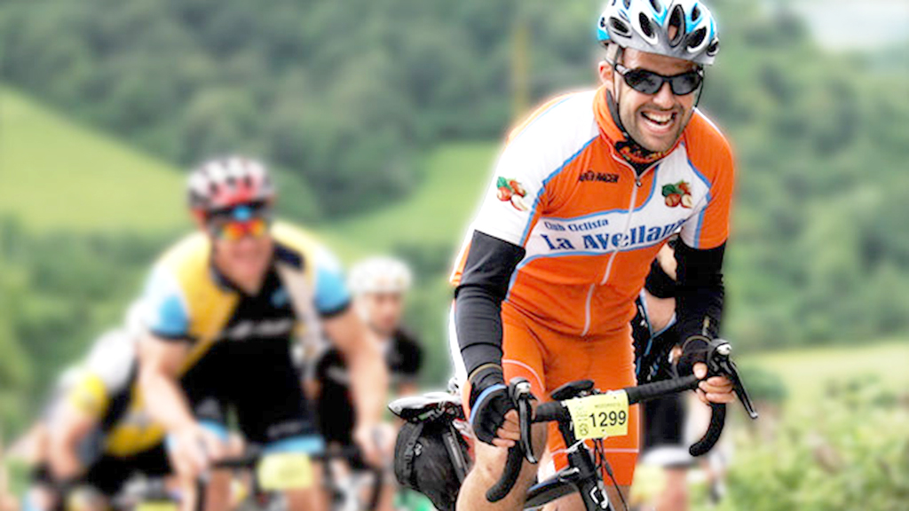 Imagen José Luis Tejedor durante una cerrera ciclista en carretera. / EL ADELANTADO