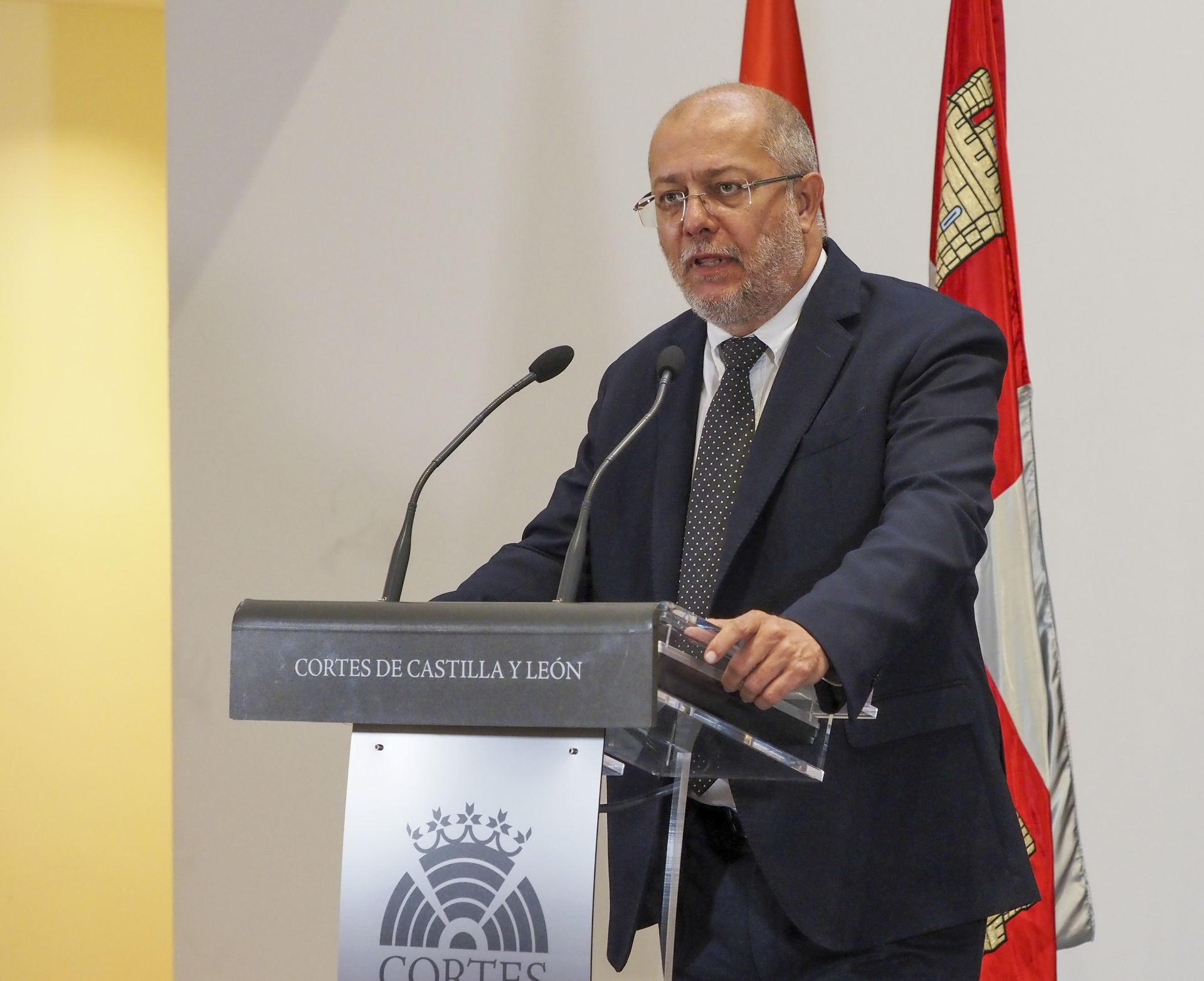 El vicepresidente de la Junta, consejero y portavoz del Ejecutivo autonómico, Francisco Igea. / E.P.