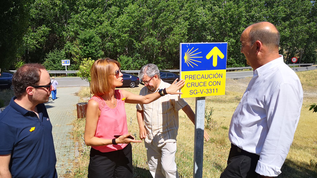 Los usuarios del Camino de Santiago tienen cada vez más información a su alcance para hacer el recorrido. / el adelantado