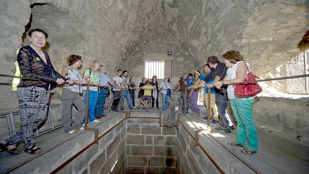 Imagen del interior del Acueducto. / KAMARERO