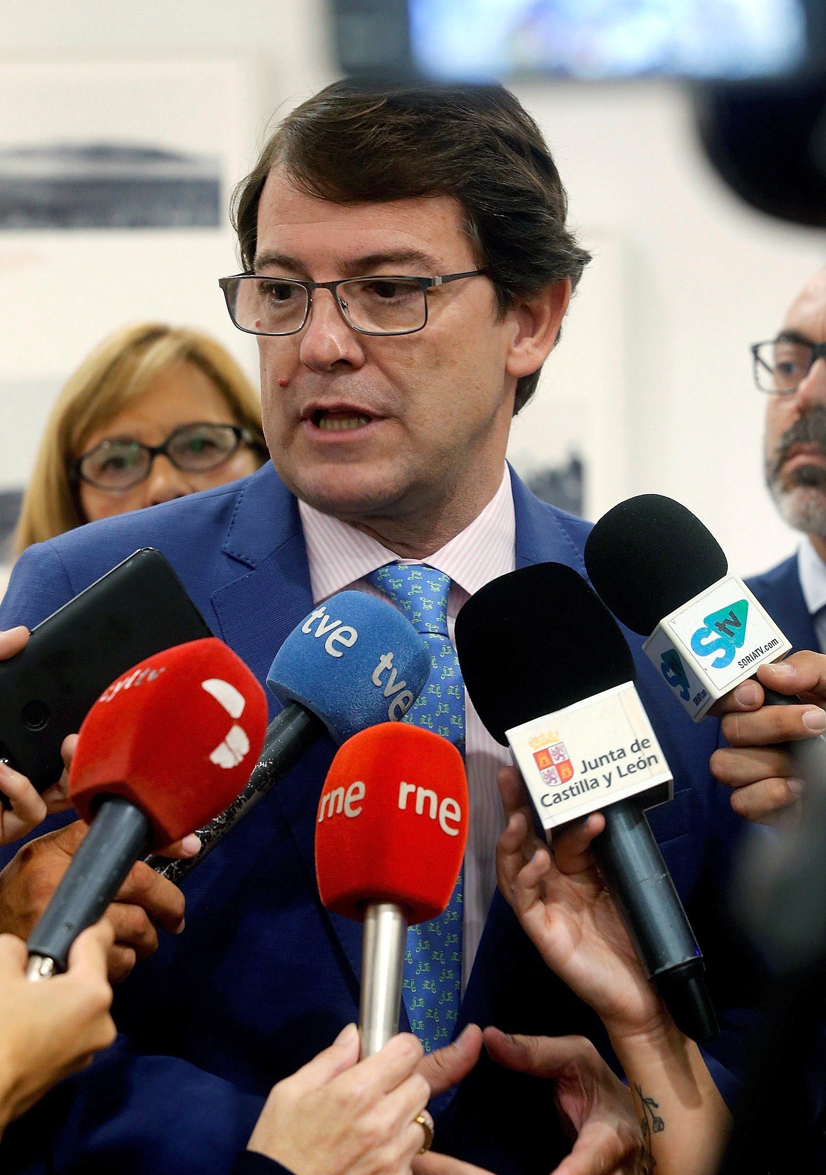 El presidente de la Junta de Castilla y León, Alfonso Fernández Mañueco. / efe