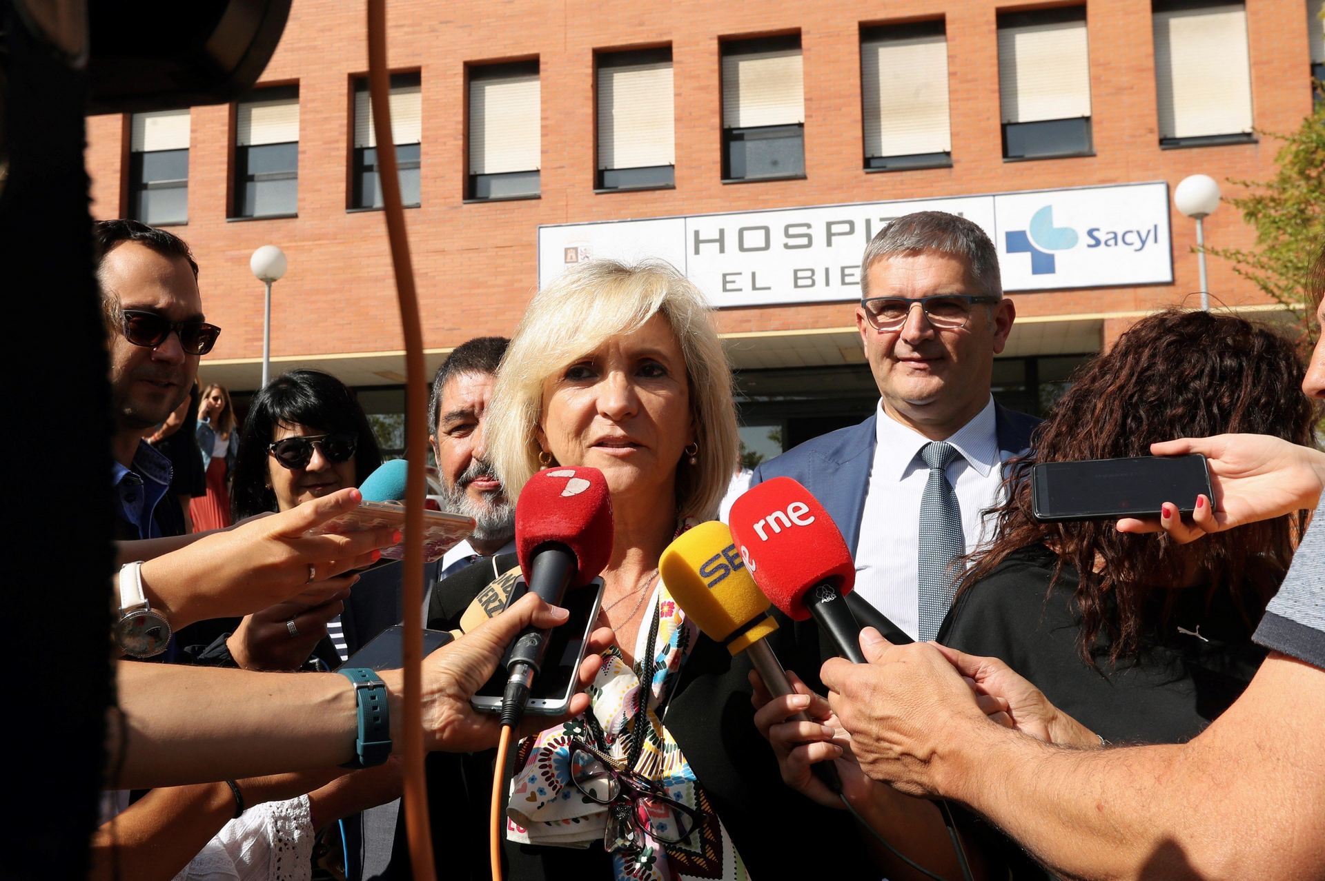 La consejera de Sanidad de la Comunidad, Verónica Casado.