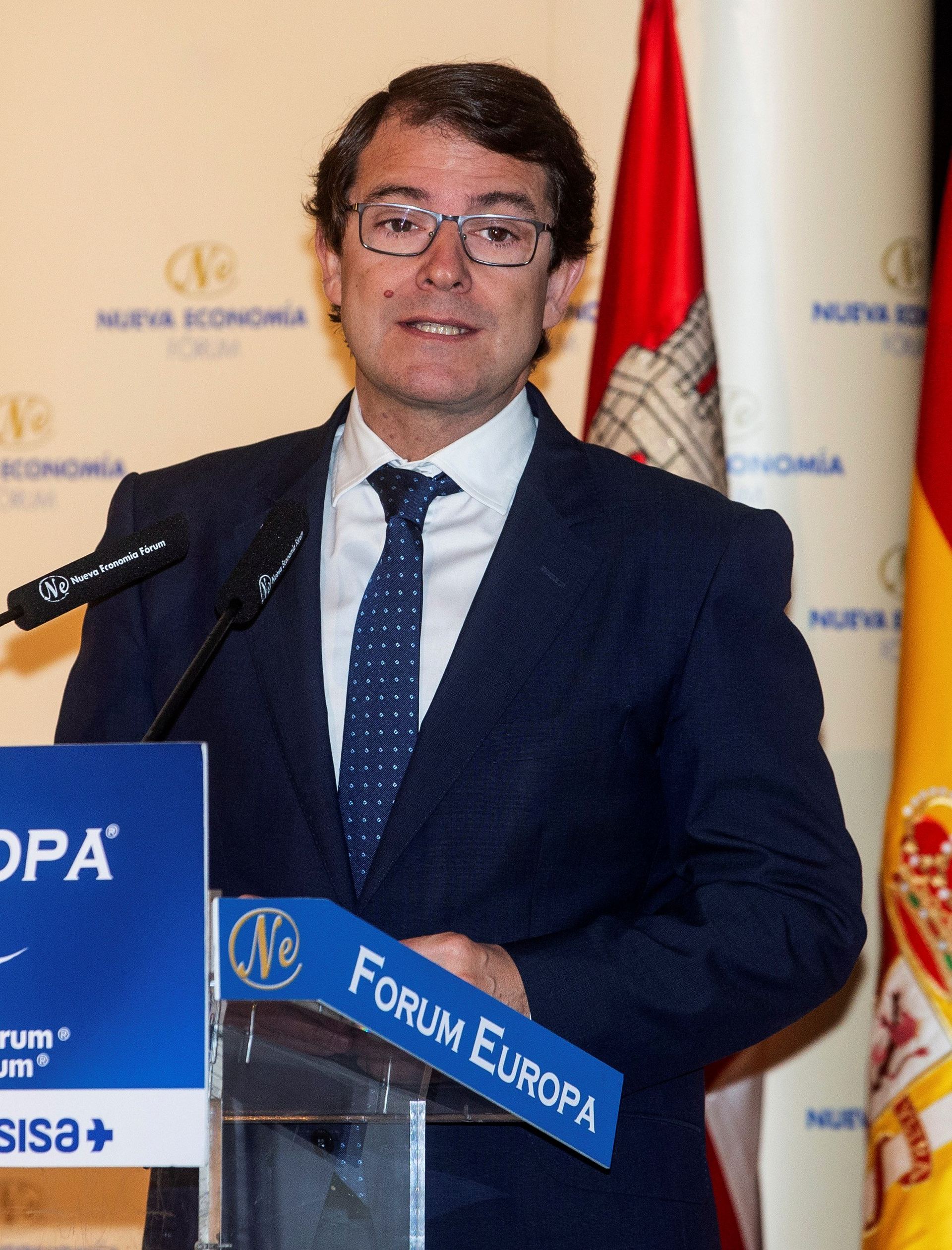 El presidente de la Junta de Castilla y León, Alfonso Fernández Mañueco. / efe