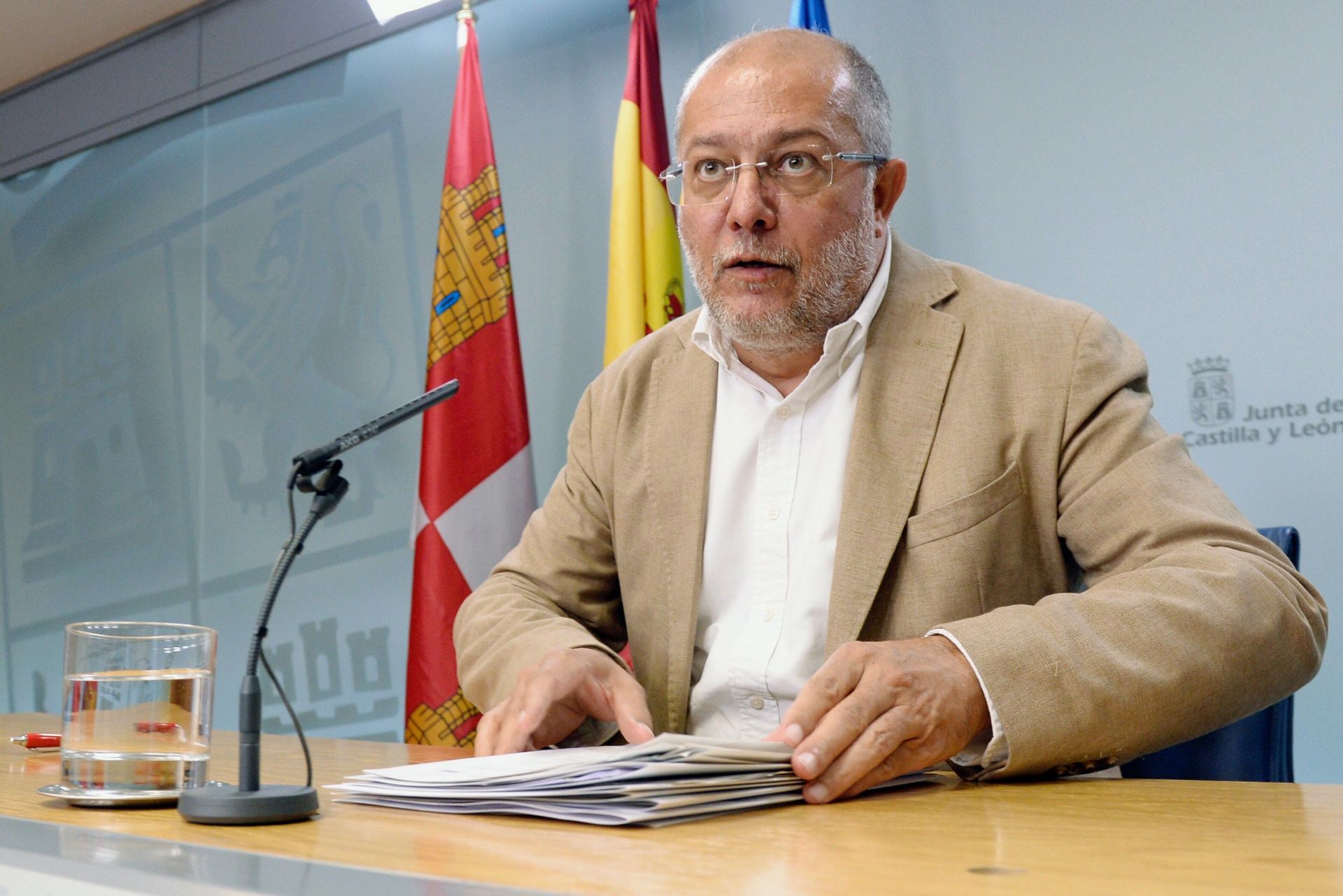 El vicepresidente y portavoz de la Junta de Castilla y León, Francisco Igea. / efe