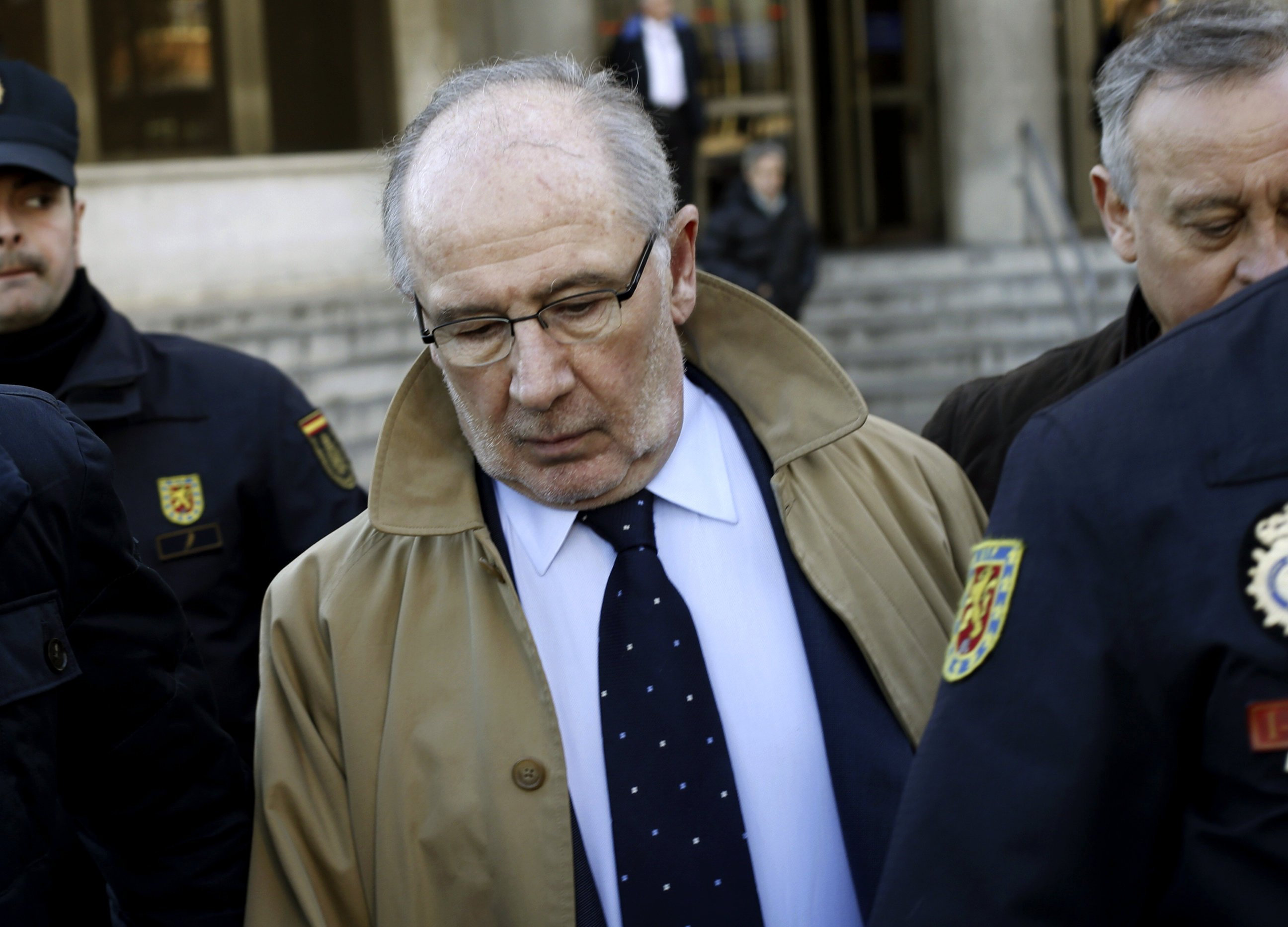 El expresidente de Bankia, Rodrigo Rato, es uno de los principales investigados en el caso de la salida a Bolsa de la entidad. / EFE