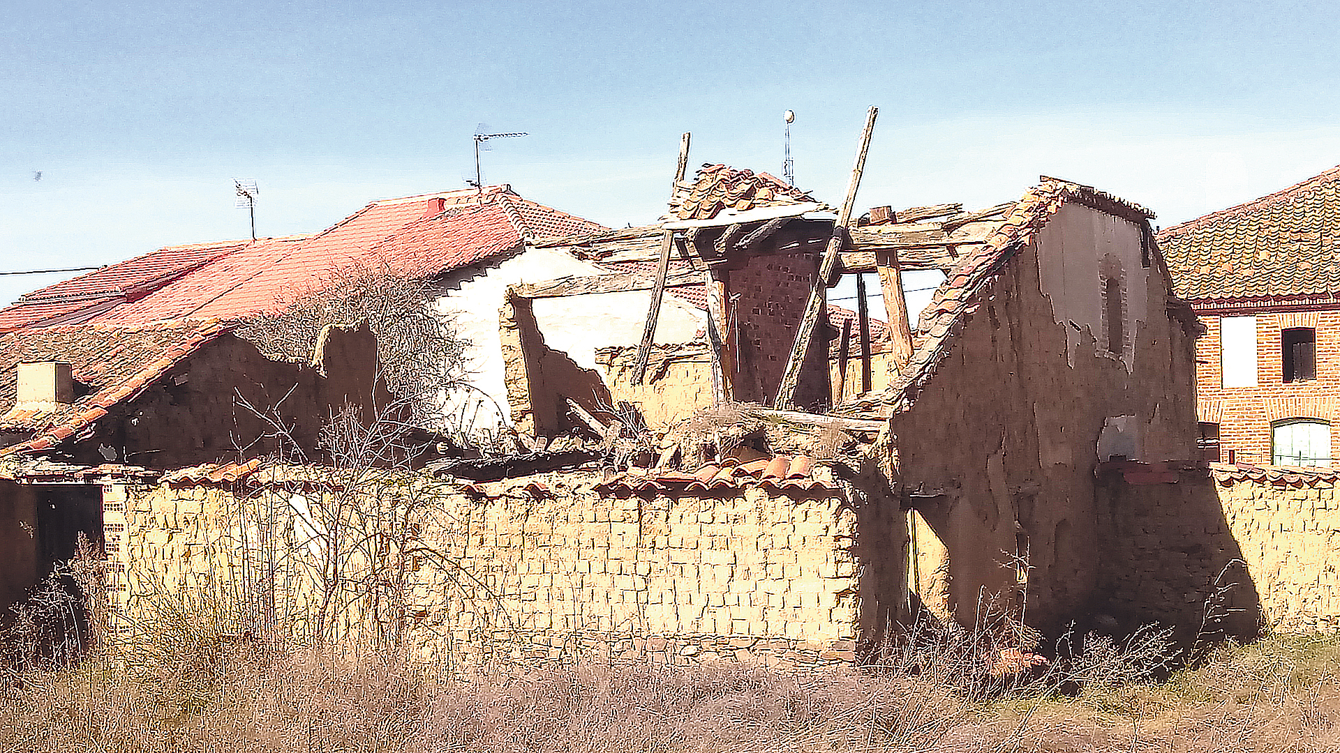 Antigua casa donde se va a instalar el museo.