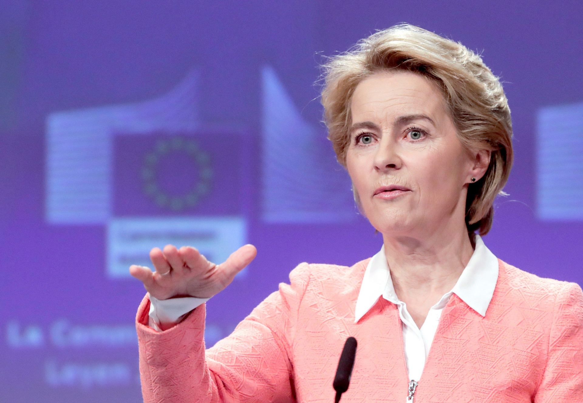 La futura presidenta de la Comisión Europea, Ursula von der Leyen. / EFE