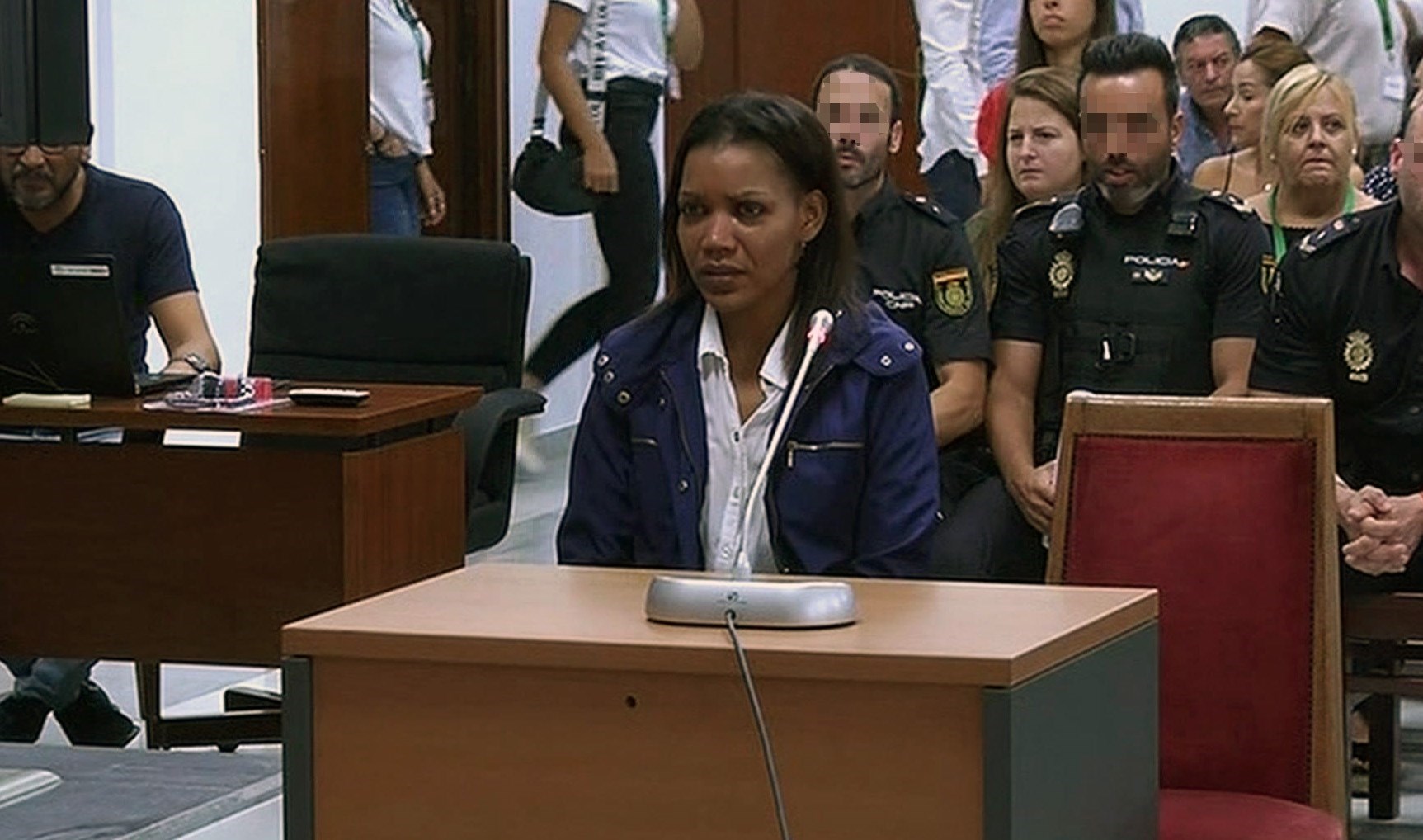 Ana Julia Quezada durante su declaración en el juicio por la muerte del pequeño Gabriel Cruz.. / EFE