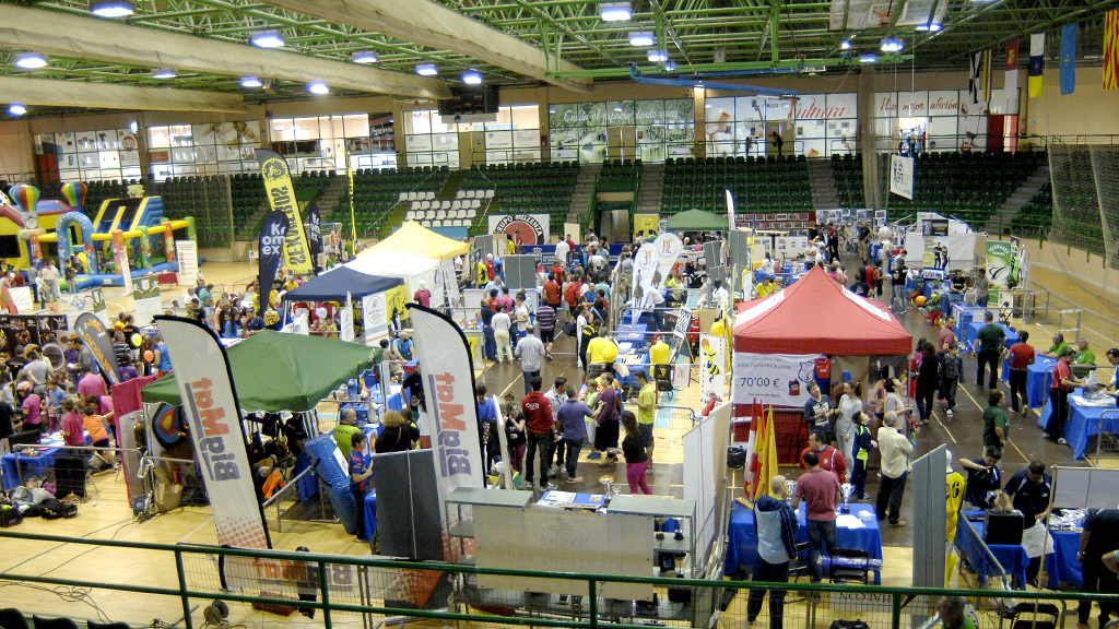 Expodeporte, en su pasada edición. / ALBERTO BENAVENTE