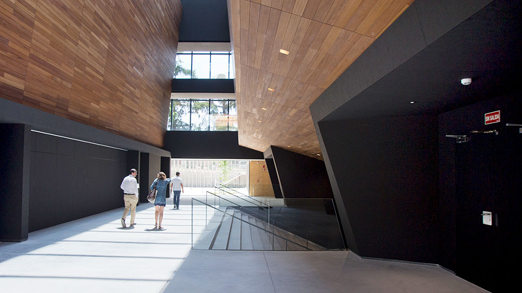 Espacios construidos en la segunda fase del campus que se inaugurará en los primeros meses de 2020. / KAMARERO