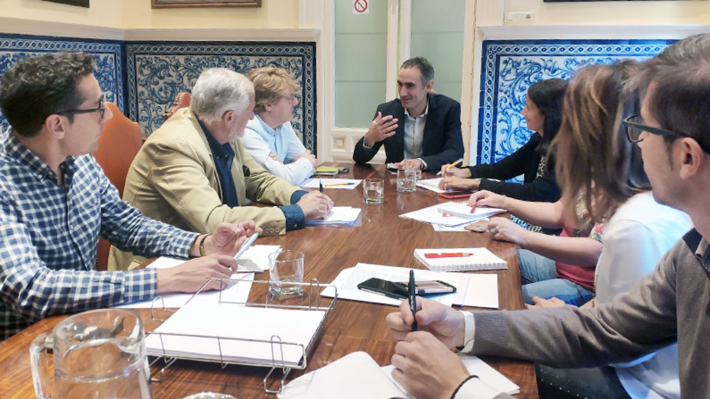 Imagen de la reunión preparatoria mantenida en el Ayuntamiento. / El Adelantado