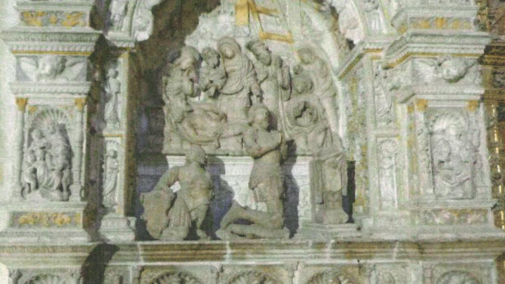 Cenotafio o sepulcro de Juan Pacheco en la capilla mayor de la iglesia del Monasterio de Santa María del Parral. / Olga Cantos