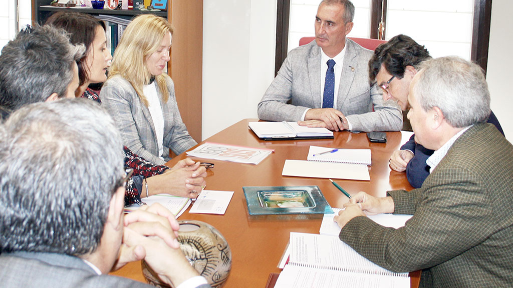 El delegado territorial y el gerente se han reunido con representantes de la Plataforma por la Sanidad Pública de Ayllón.  /E.A.