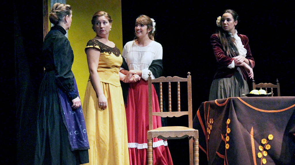 El grupo Ponte a la cola inaugura esta noche la XXII la Muestra Provincial de Teatro. / E. A.