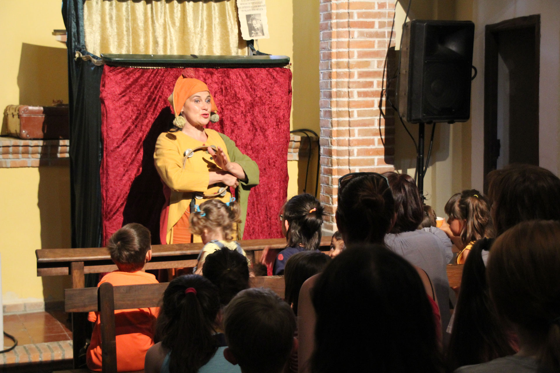 La Pícara Locuela en la última de sus representaciones en San Benito./ c.n.