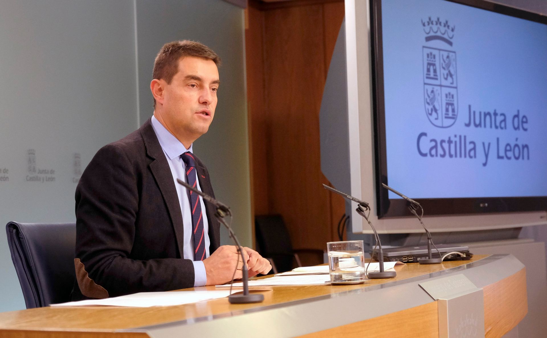 El consejero de la Presidencia de Castilla y León, Ángel Ibáñez. / europa press