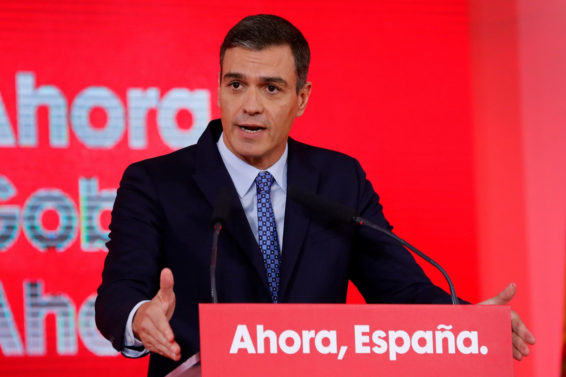 El presidente del Gobierno en funciones, Pedro Sánchez. / efe