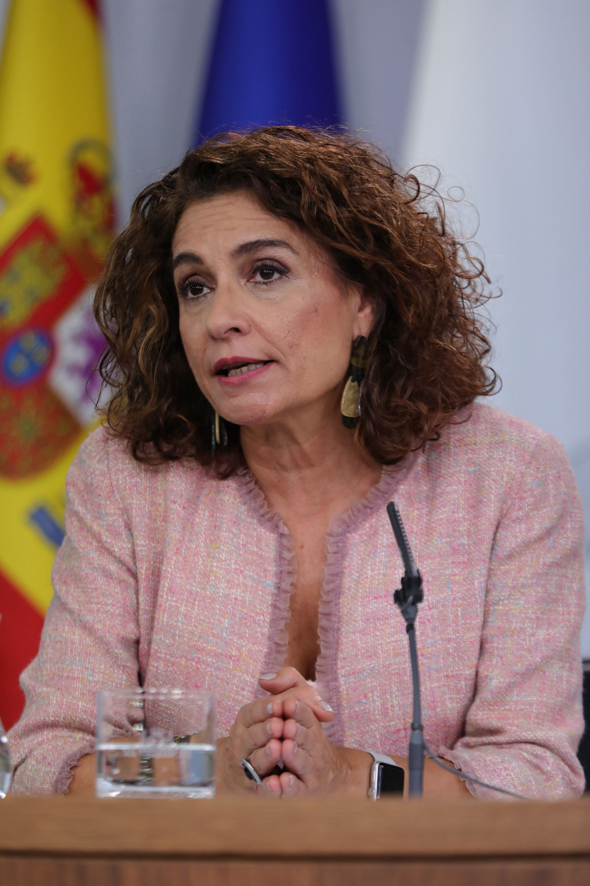 La ministra de Hacienda, María Jesús Montero. / E.A