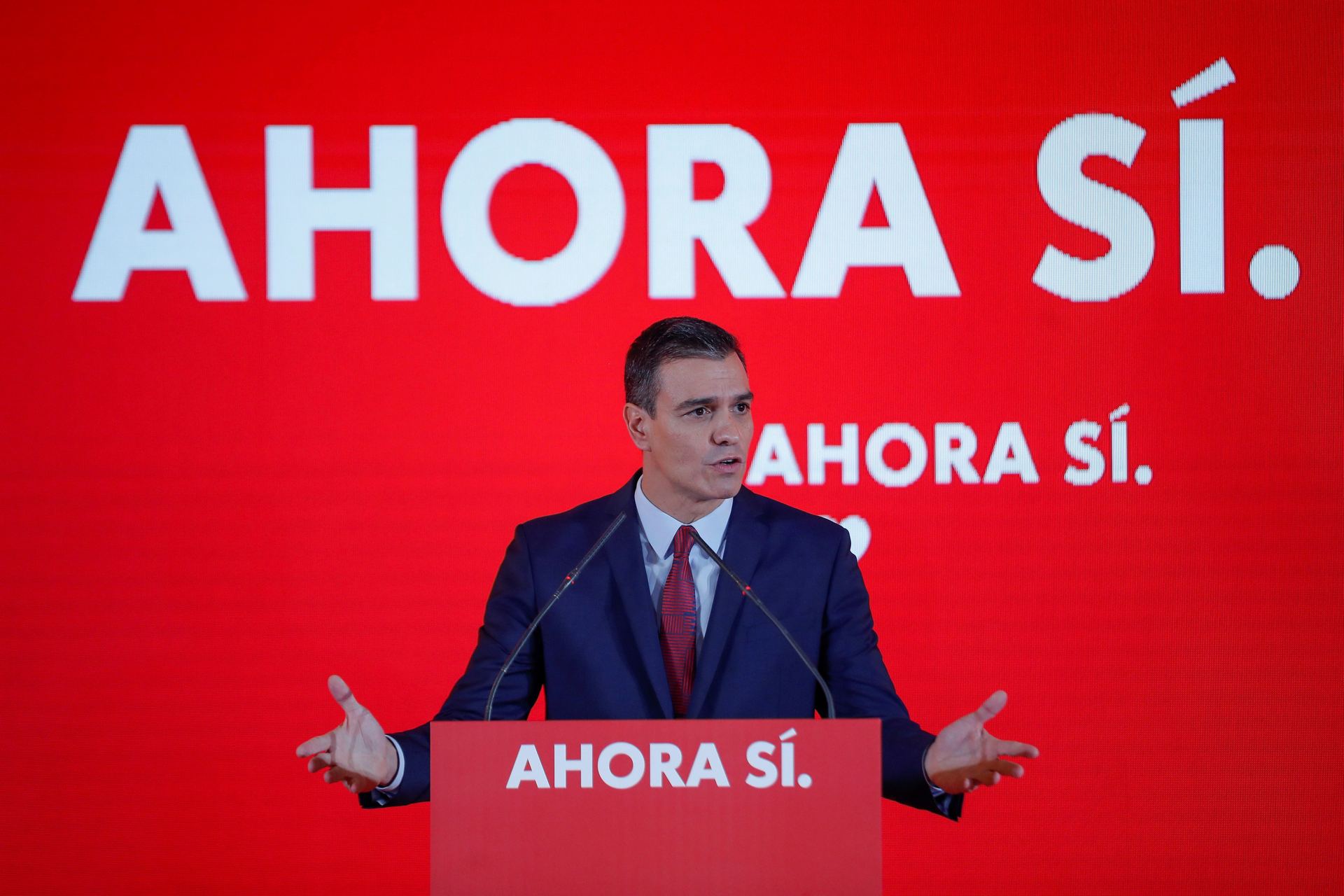 Pedro Sánchez cerrará la campaña con un mitin en Barcelona. / EFE