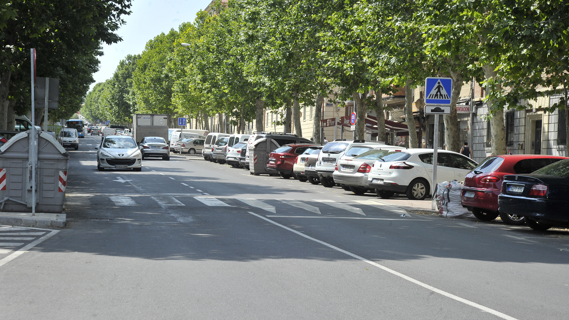Avenida de la Constitución./kamarero