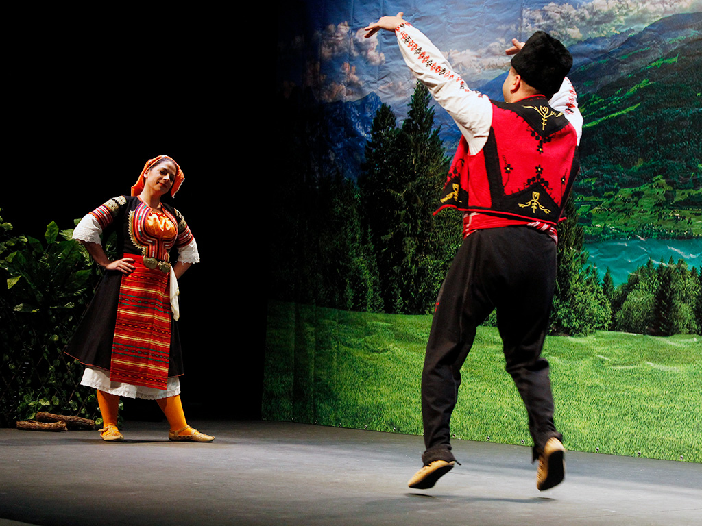 Rodina, una de las 15 compañías que han pasado por la muestra este año. / Nerea Llorente