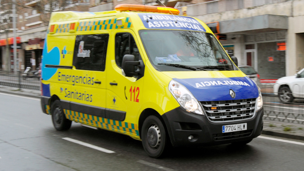 Una unidad de emergencias, en Segovia. / KAMARERO