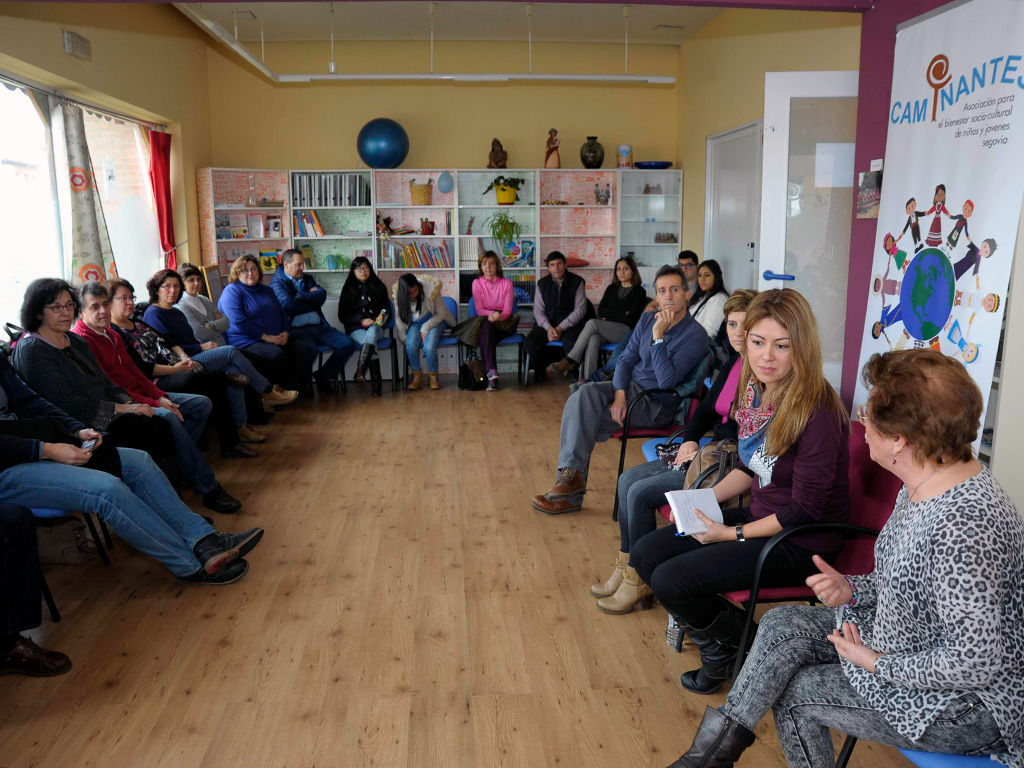 Imagen de una actividad anterior de la asociación Caminantes. / KAMARERO