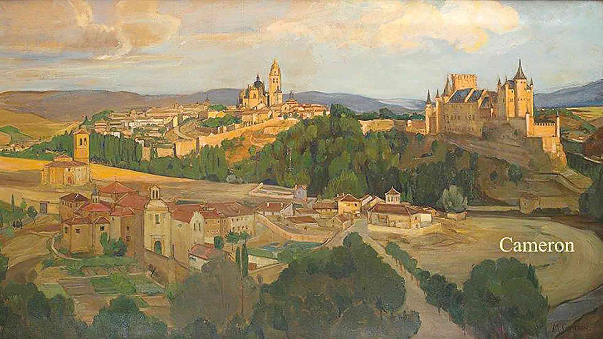 Segovia, vista general.