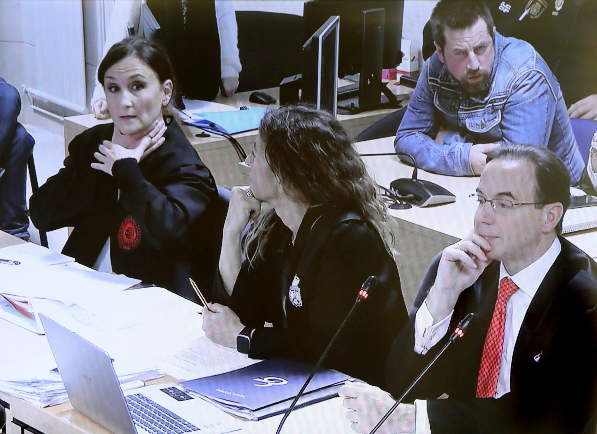 Imagen de la abogada de José Enrique Abuín ‘El Chicle’.