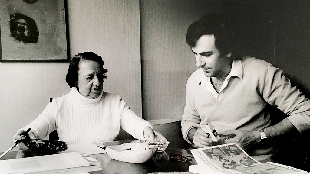 La exposición la integran grabaciones sonoras con entrevistas a la pensadora. / el adelantado