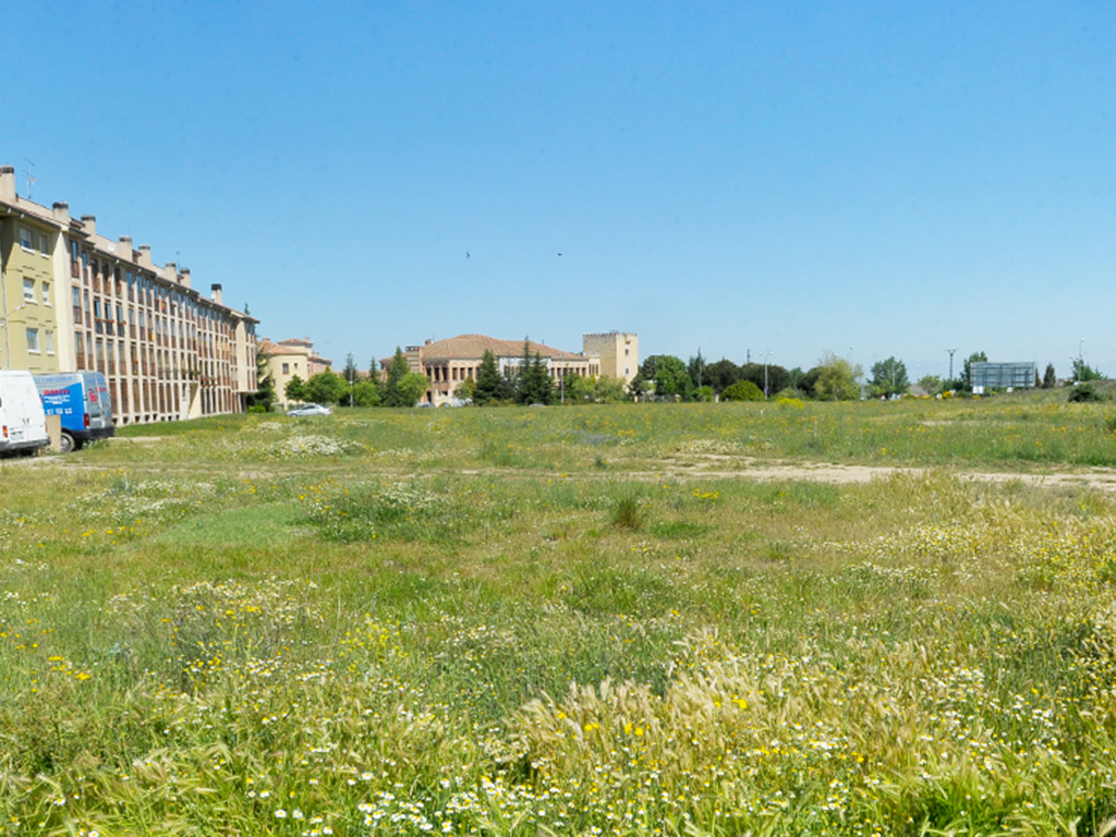 Parcela en la que se construirá el centro de salud. / Kamarero