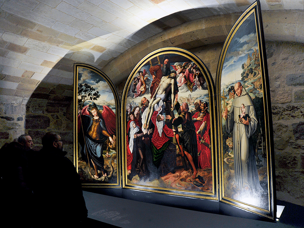 El ‘Tríptico del Descendimiento’ de Benson será el eje de los actos conmemorativos. / KAMARERO