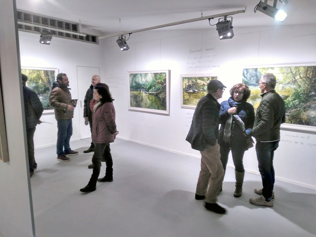 Los óleos estarán expuestos en la Galería Estudio Arte hasta el 5 de enero. / E. A.