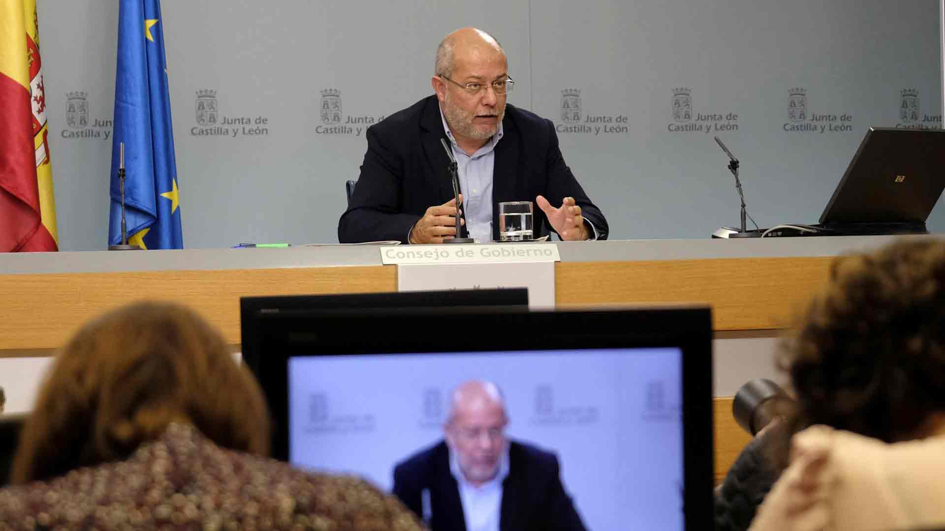 El vicepresidente de la Junta de Castilla y León, Francisco Igea.