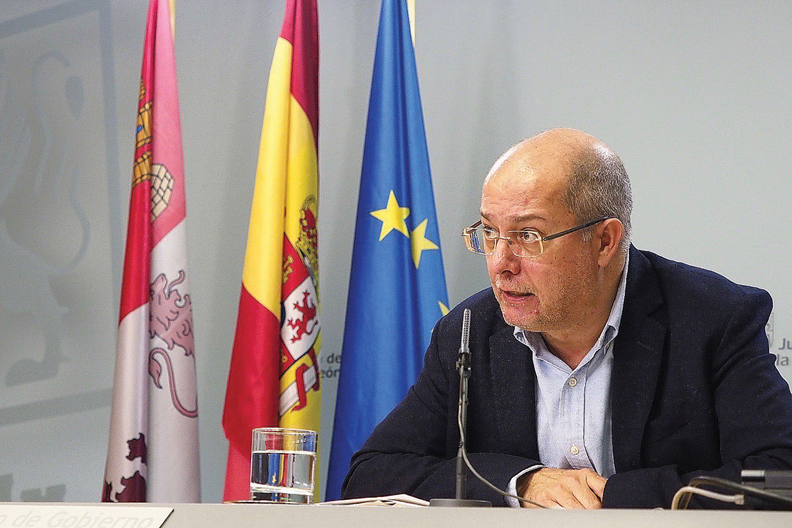 El vicepresidente, portavoz y consejero de Transparencia, Francisco Igea.