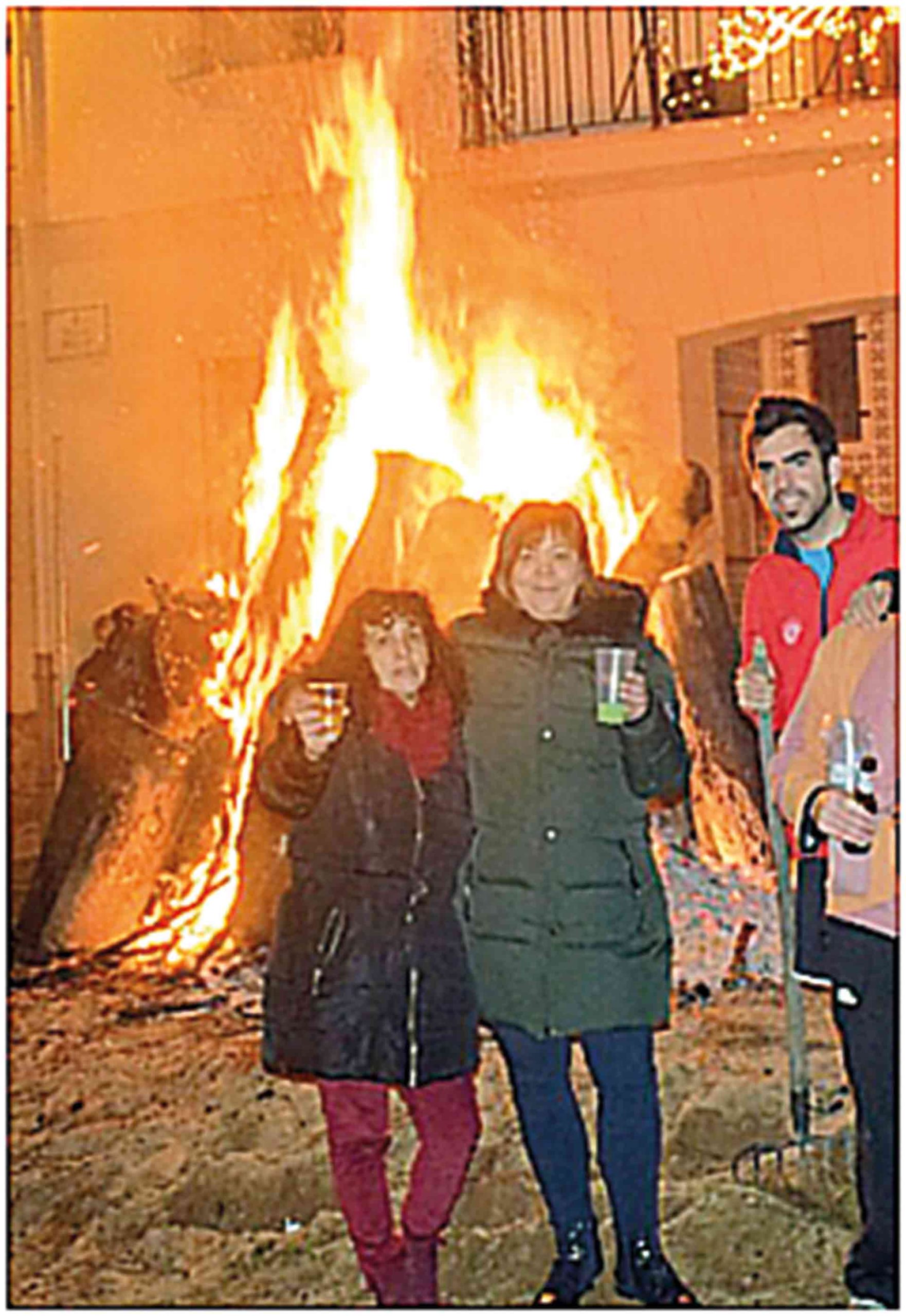 Luminaria de Nochebuena.