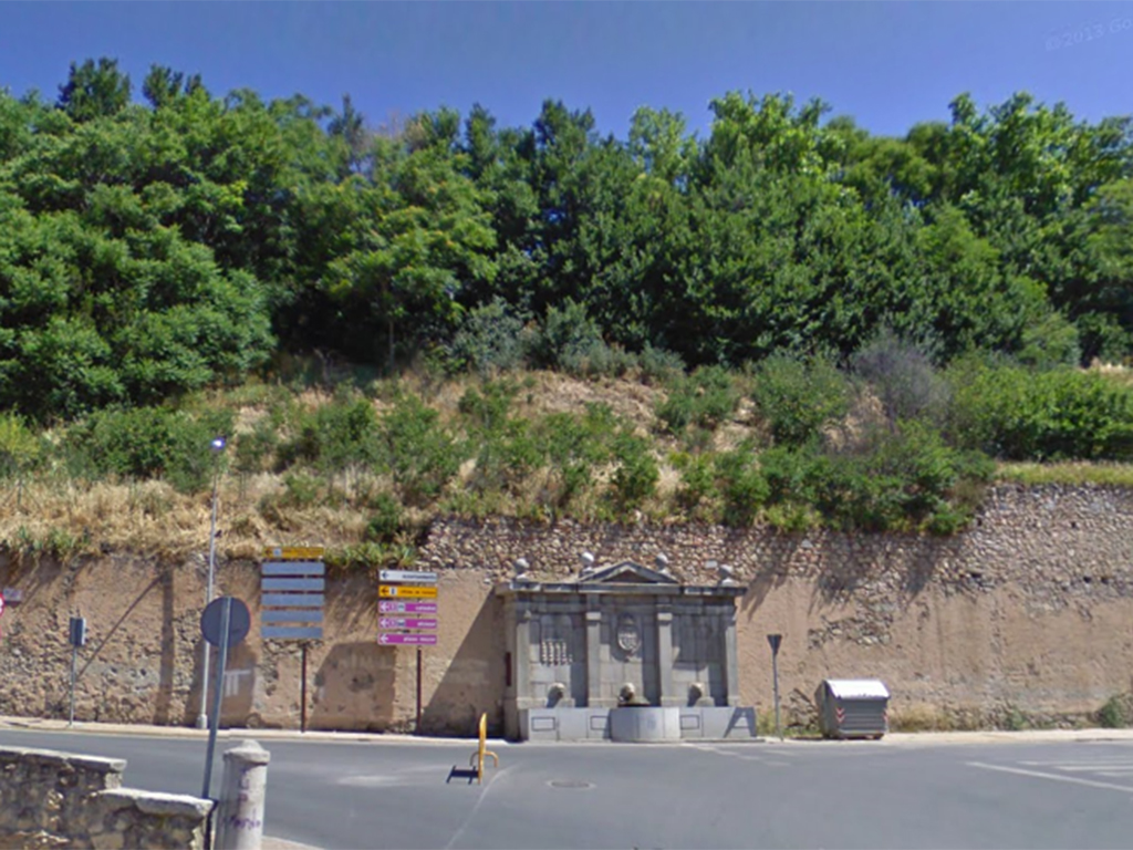 Enclave en el que se iba a ubicar la entrada al aparcamiento. / El Adelantado