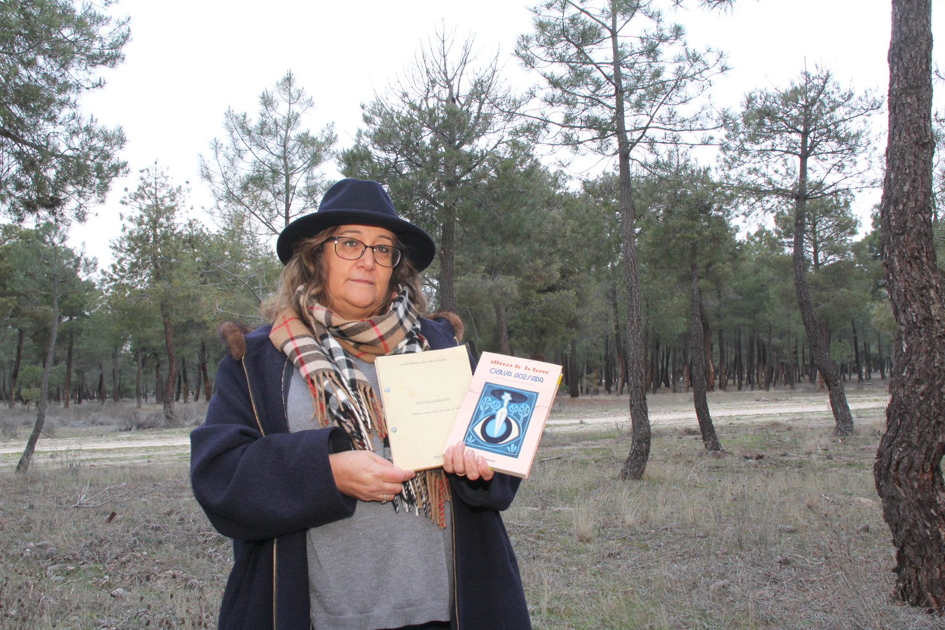 María del Carmen Gómez, autora del prólogo de ‘Cierva Acosada’, obra inédita de Alfonsa de la Torre.