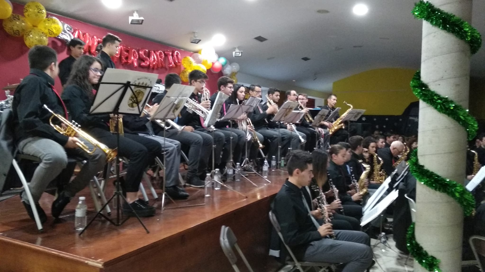 Concierto de la Banda Municipal en el Centro de Día.