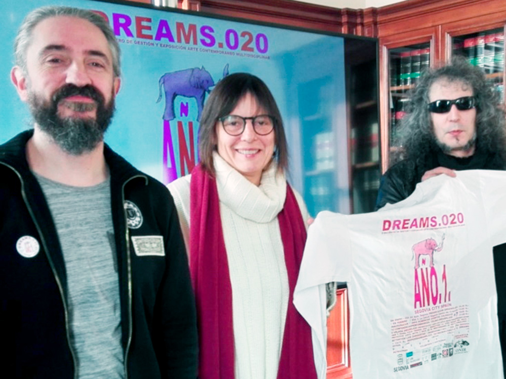 Manuel Anxo Rodríguez, Gina Aguiar y Miguel Ángel Maroto, en la presentación del encuentro. / E. A.