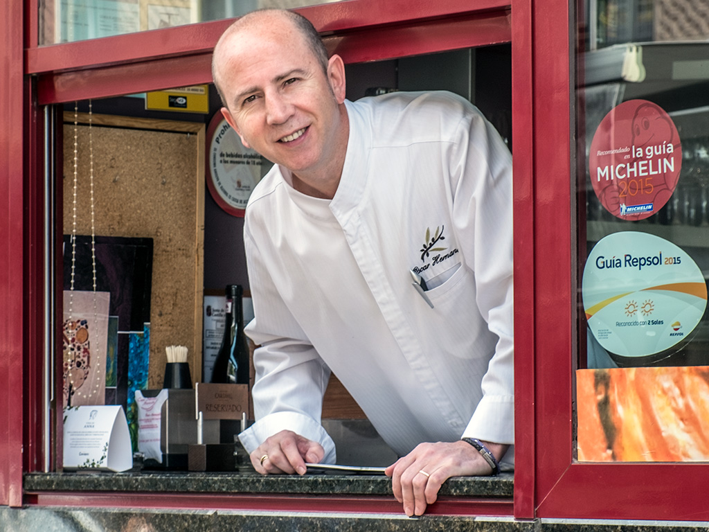 Óscar Hernando, propietario de Maracaibo-Casa Silvano. / KAMARERO