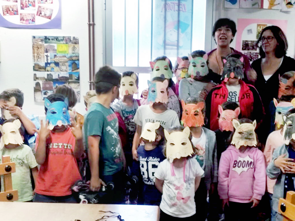 Una actividad celebrada el año pasado en la biblioteca de Fuentepelayo. /E.A.