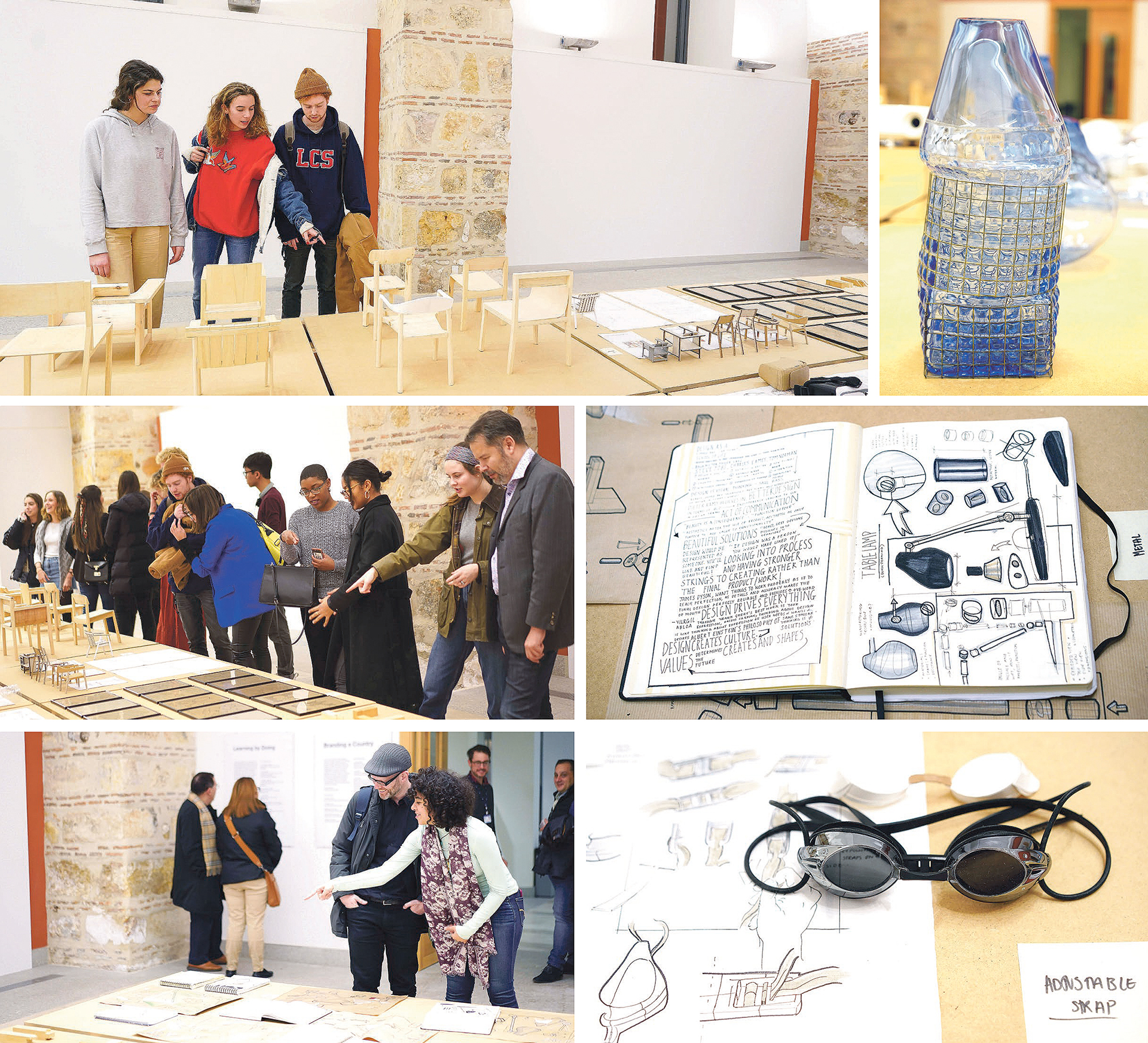 La muestra, que permanecerá abierta hasta el 8 de febrero, está organizada por el grado en Diseño de IE University en colaboración con IE Campus Life. Roberto Arribas.