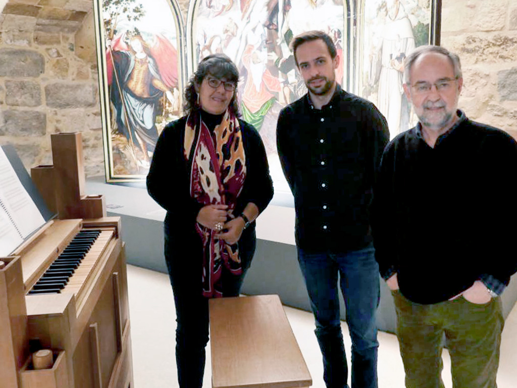 Integrantes del grupo Algarabía, que viajarán en unos días a Francia. /E.A.