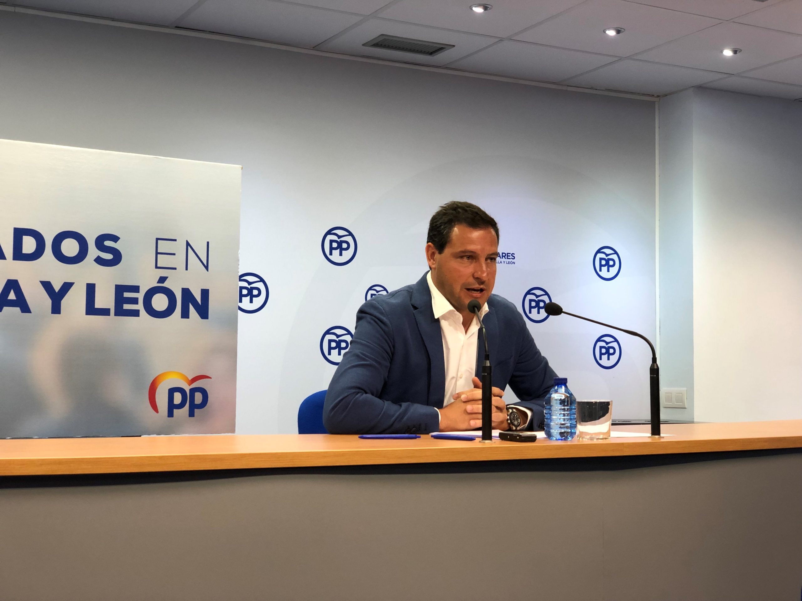 El portavoz del Grupo Popular en las Cortes de Castilla y León, Raúl de la Hoz. / EUROPA PRESS