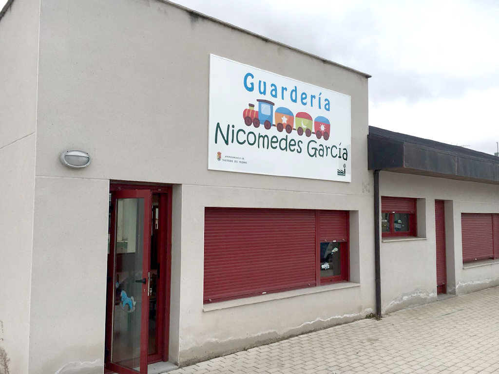 Entrada a la guardería del polígono industrial. /E.A.