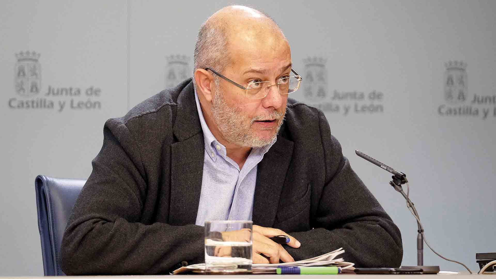 El vicepresidente de la Junta y líder de Cs en Castilla y León, Francisco Igea.